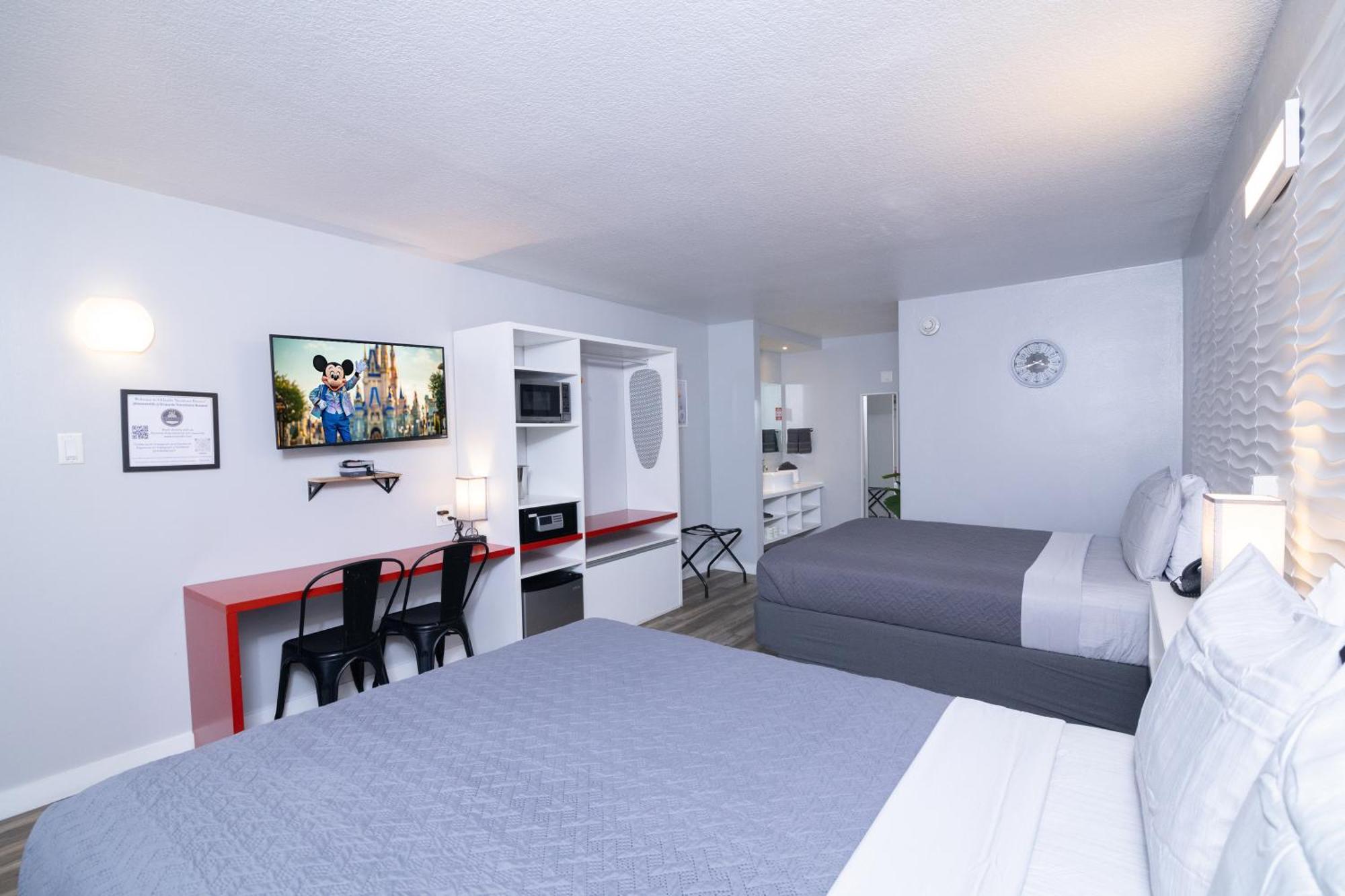 Hotel Room Near Disney 4 People キシミー エクステリア 写真